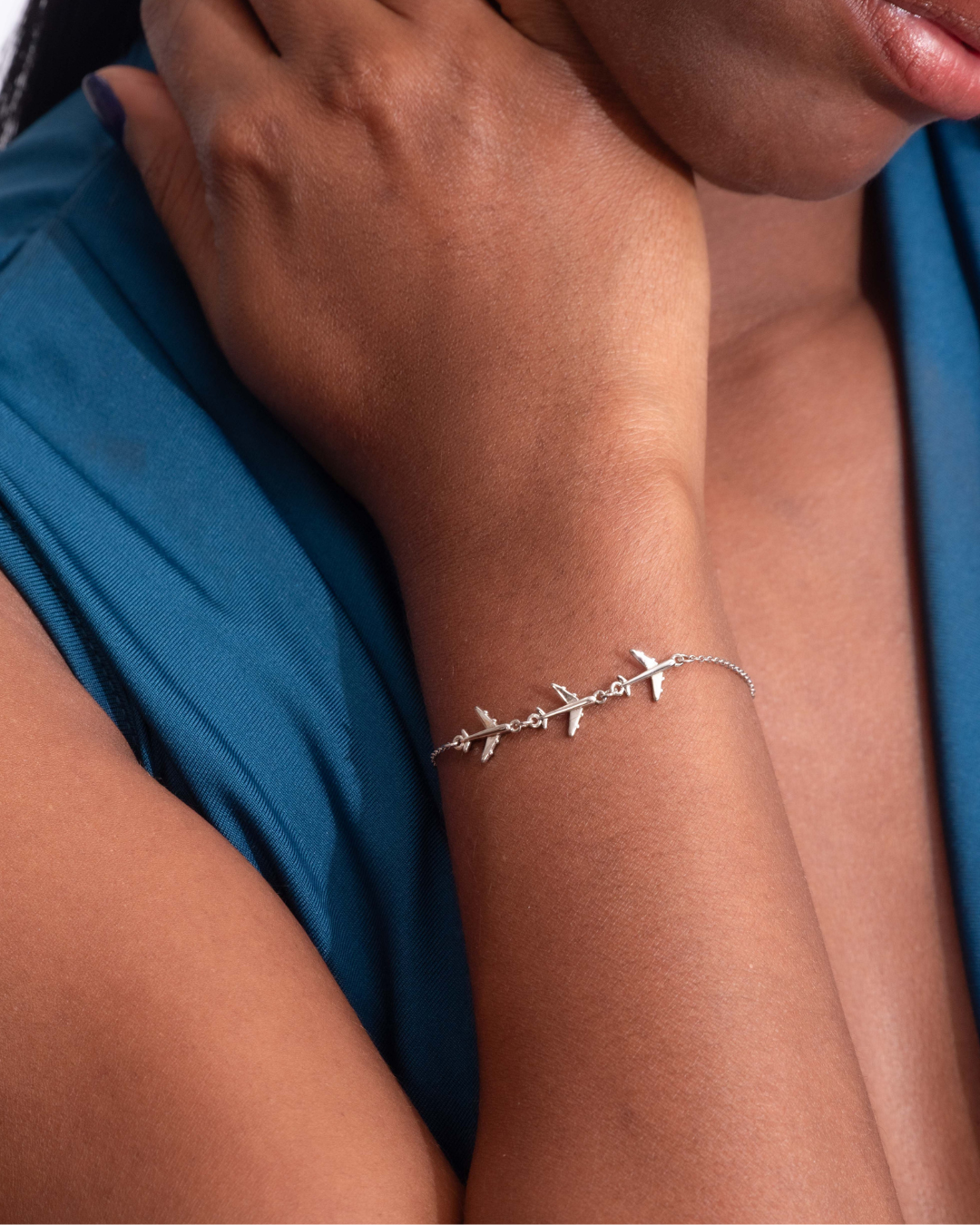 Departure Airplane Bracelet