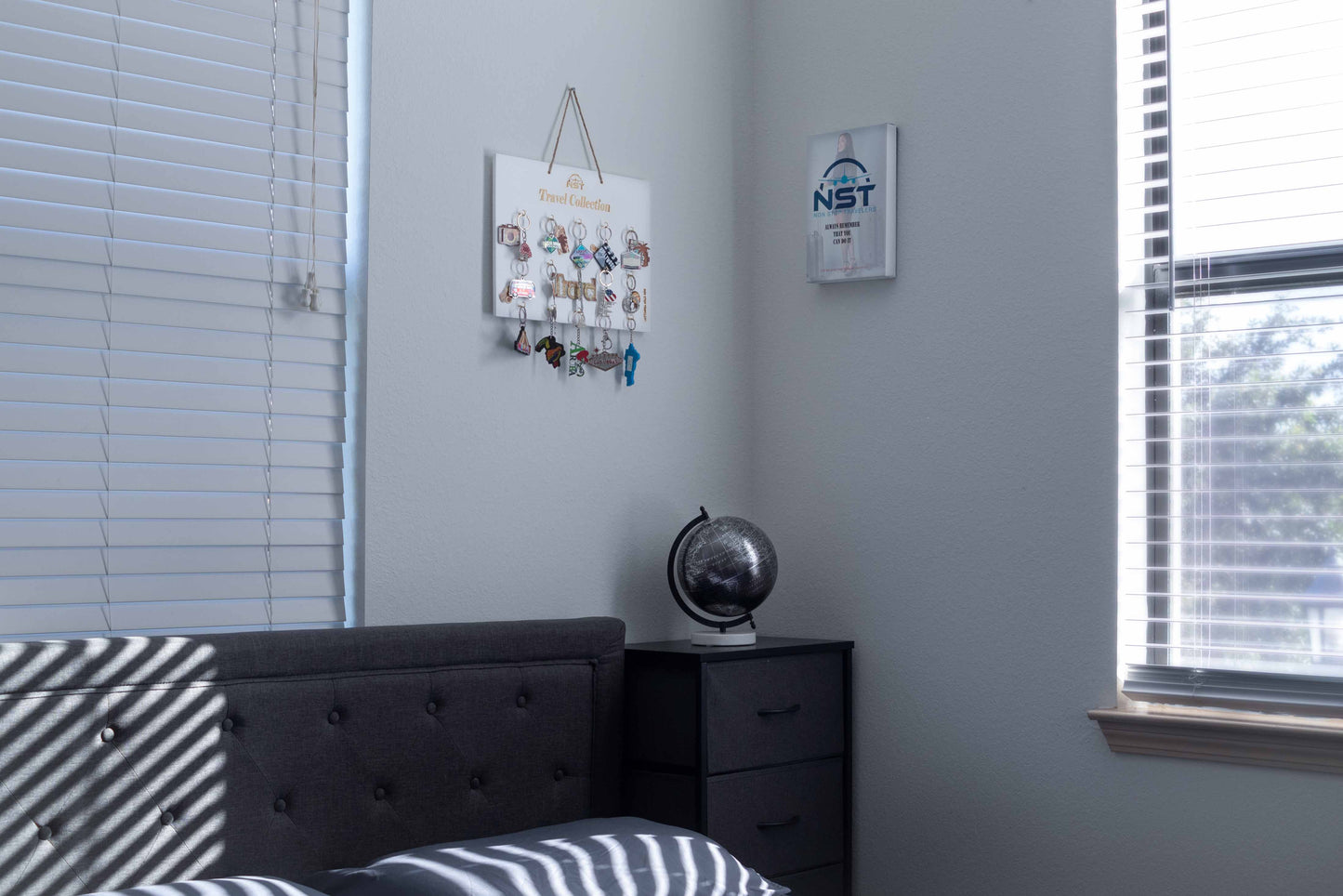 Tablero de llaveros de recuerdos